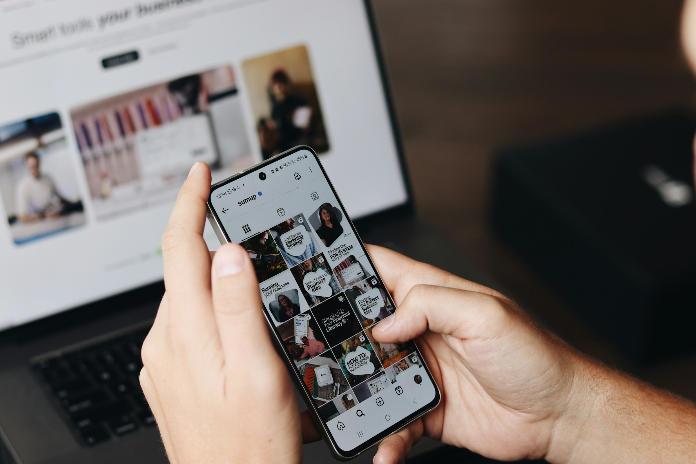 Social media content management